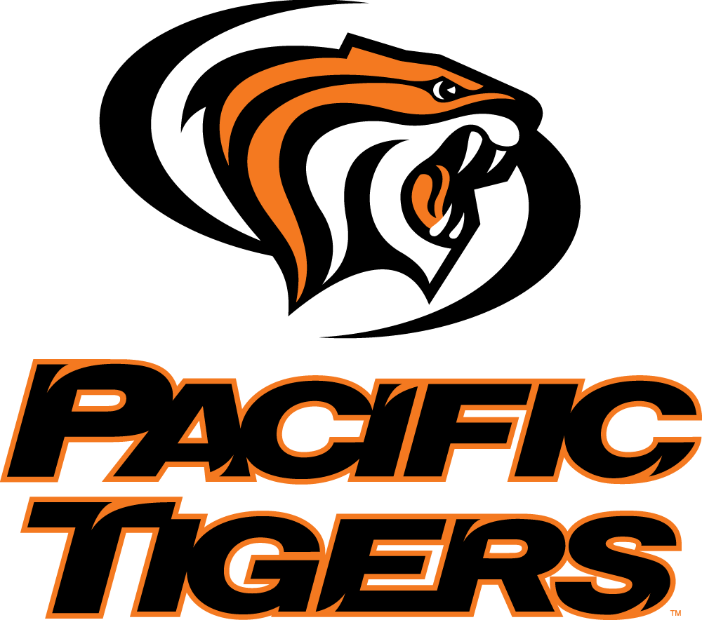 Pacific Tigers 1998-Pres Primary Logo iron on paper